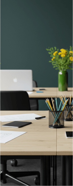 Creative workspace setup